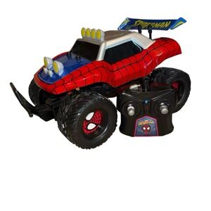 Jada Toys Marvel R/C Spider-Man Buggy w/ Turbo 1:14 Remote Control Vehicle WORKS
